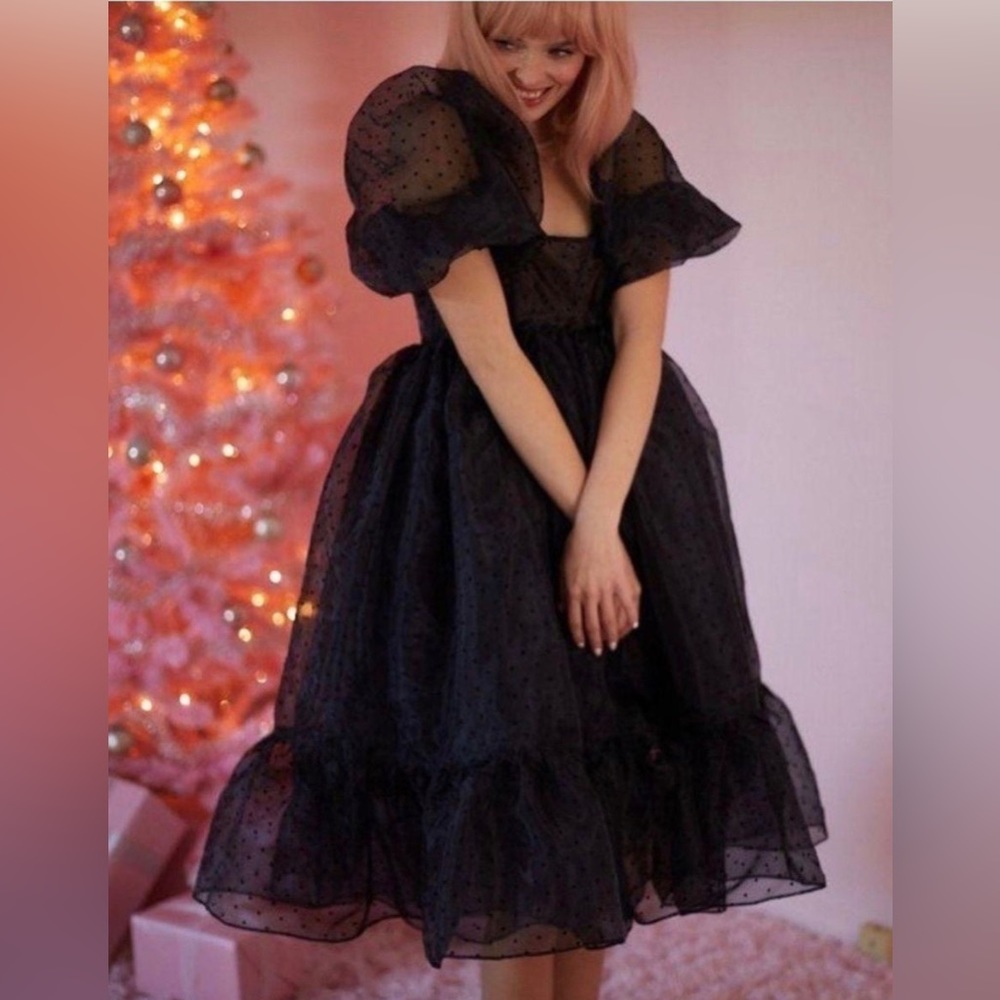 Selkie Black Caviar Dress